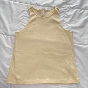 Yellow tank top
